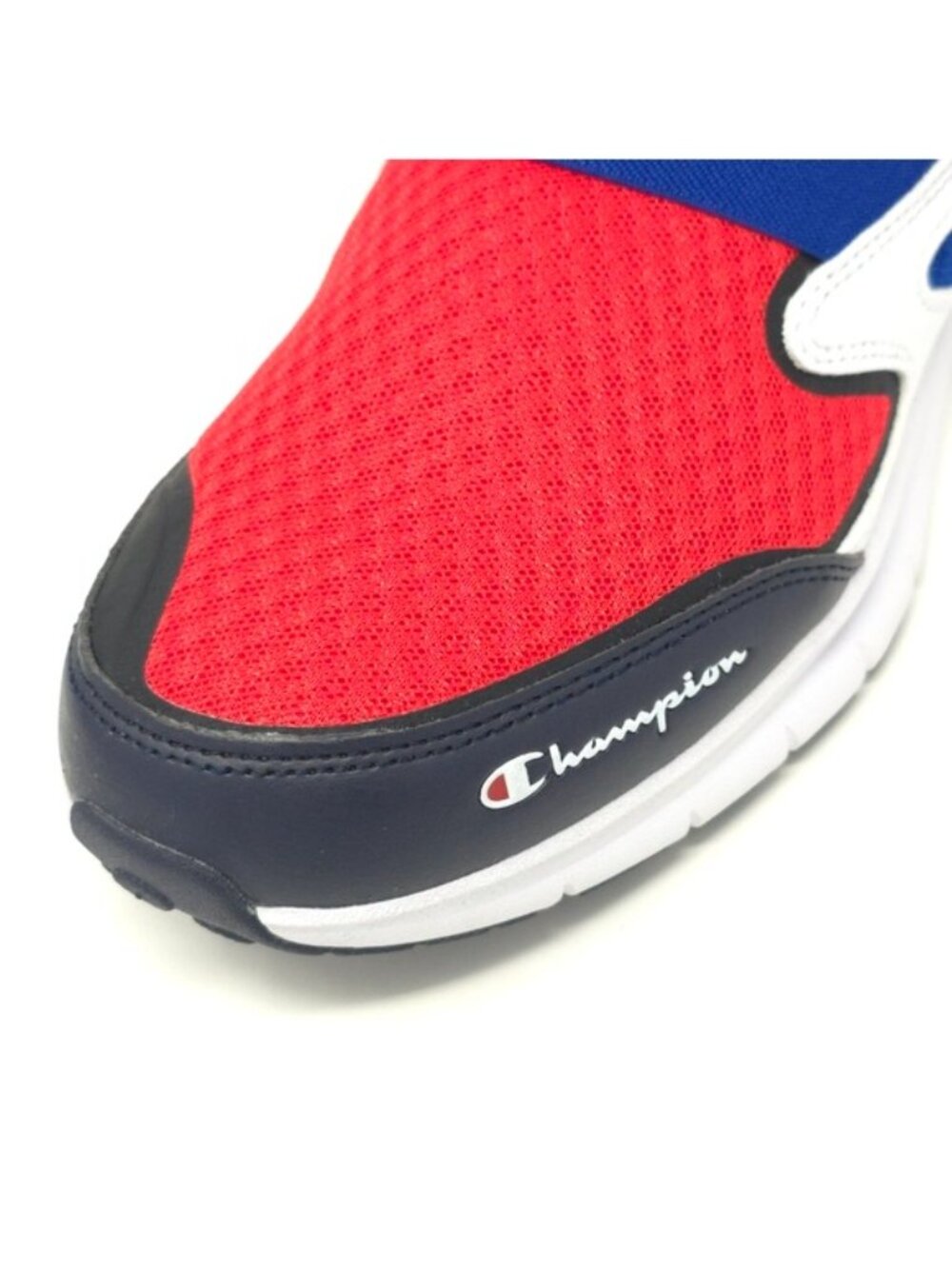 Champion Legend Lo Red/Navy/White Slip-On Sneakers - Picture 7 of 9